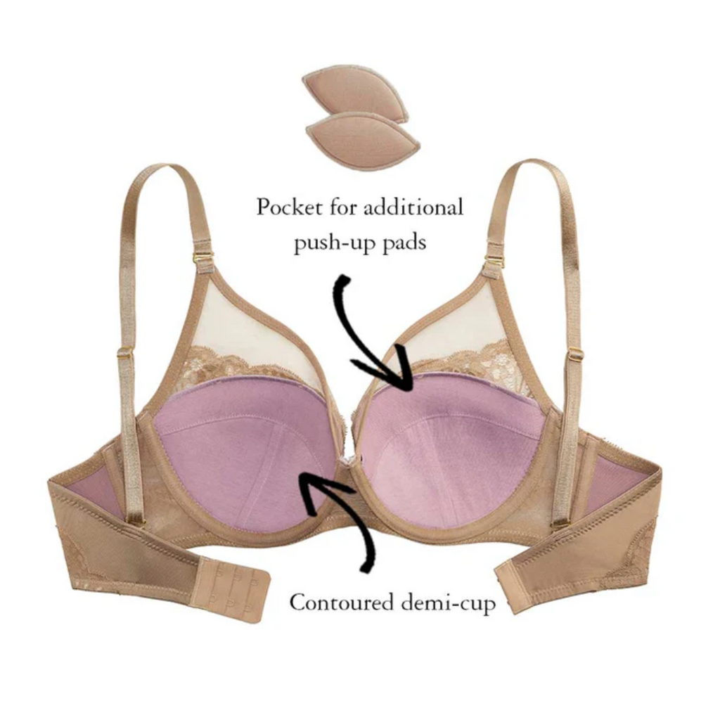 Ashly Full Coverage Push-up Bra at Circadian Intimates Bra Fitting Store in Kansas City