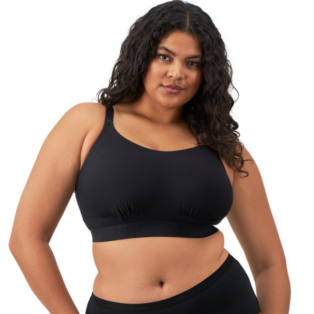 Supportive Wireless Bralette for Full Cups