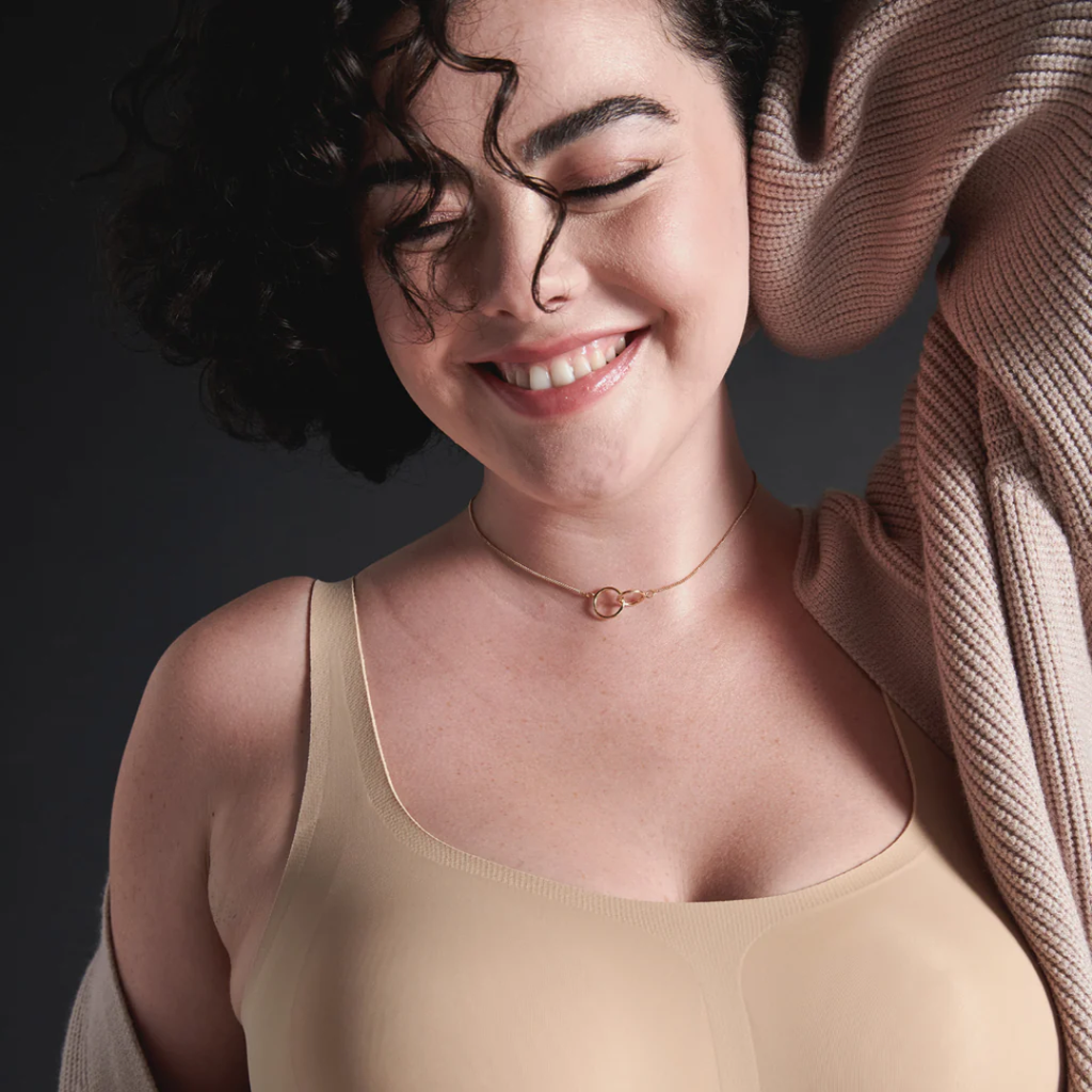 Evelyn & Bobbie Scoop Neck Wireless Bobbie Bra at Circadian Intimates Bra Fitters in Kansas City